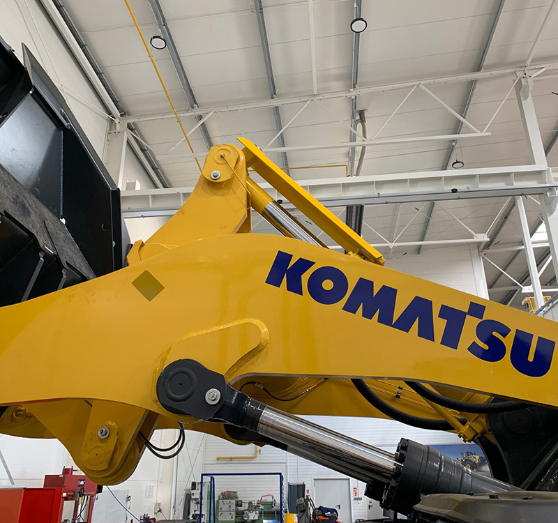 Osłona tłoczyska, ładowarka Komatsu WA 320