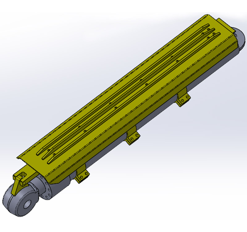 Osłona tłoczyska, koparka Komatsu PC 490