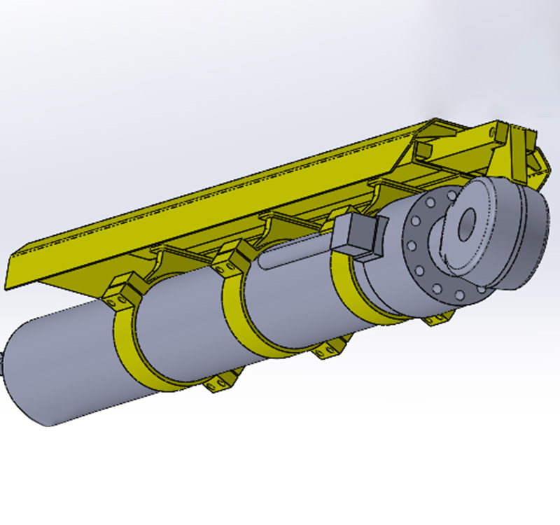 Osłona tłoczyska, koparka Komatsu PC 490